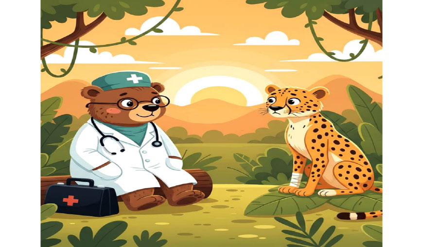 புல்லைத் தின்னும் சிறுத்தை - கணேஷ்