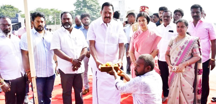 ராணிப்பேட்டை நகராட்சியில் கே.எச். நிறுவனம்