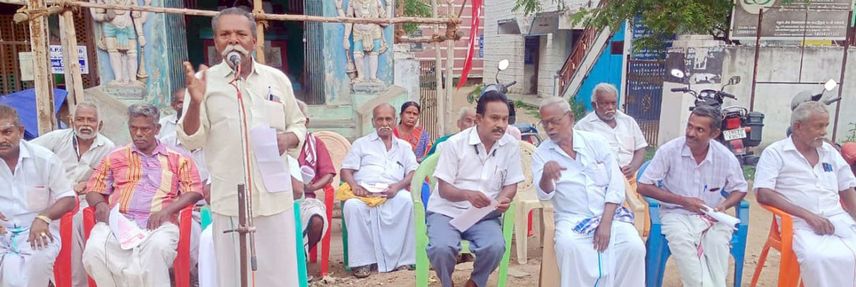 மல்லாங்கிணறில் அடிப்படை வசதி கோரி சிபிஎம் தெருமுனைக் கூட்டம்
