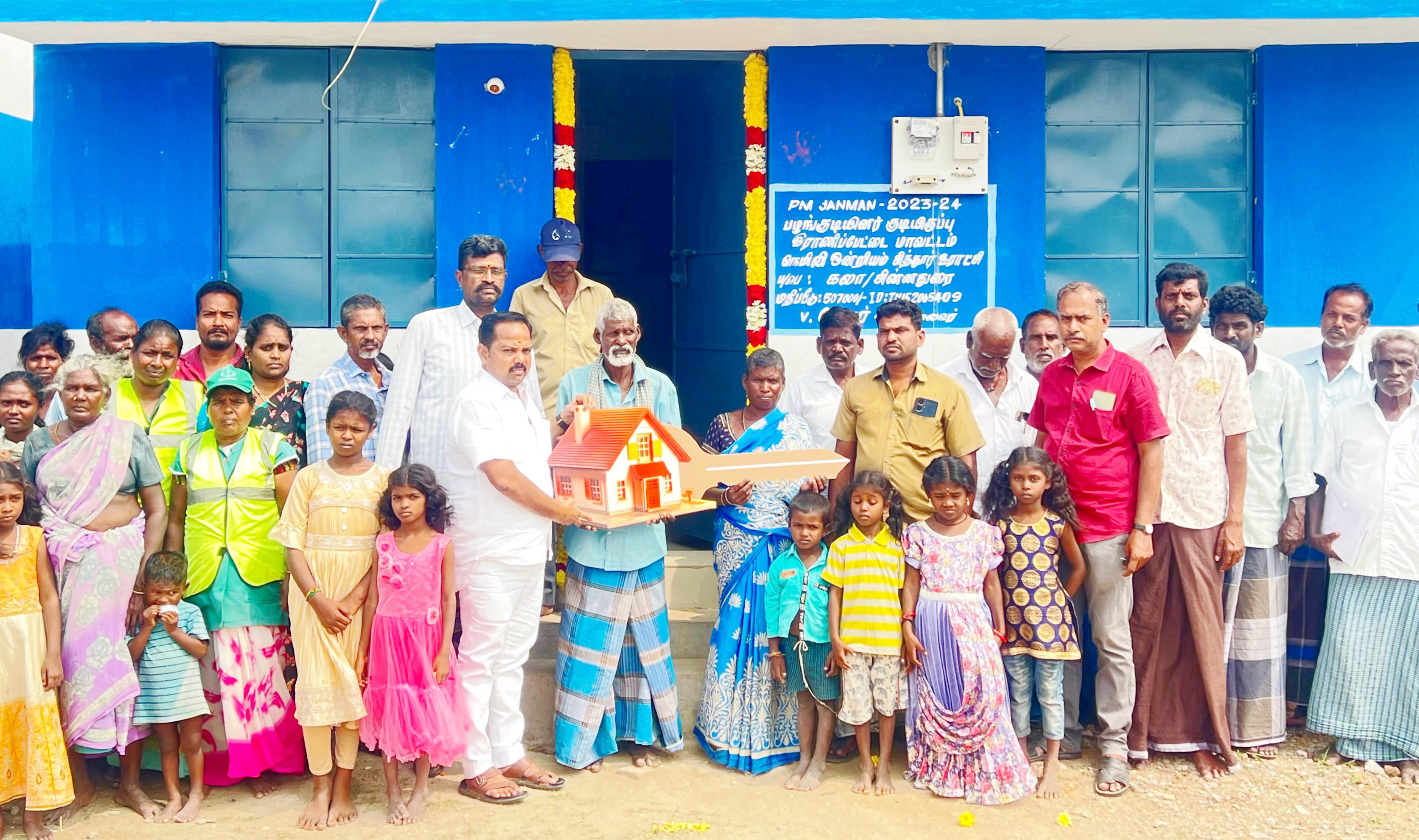 நெமிலியில் பழங்குடியினருக்கு 97 வீடுகள் பிர்சா முண்டா நினைவாக சிறப்பு கிராம சபை