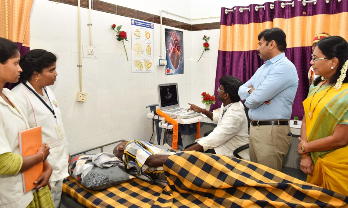 அரசு மருத்துவமனையில் நவீன ஸ்கேன் மையம் திறப்பு