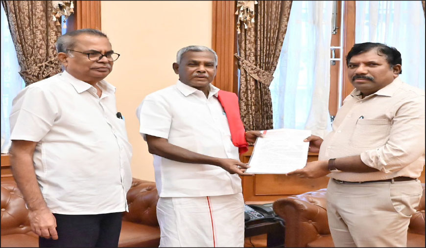 பொதுக்கூட்ட வழிகாட்டு நெறிமுறைகள்; சிபிஎம் கருத்துரு அரசிடம் அளிப்பு!
