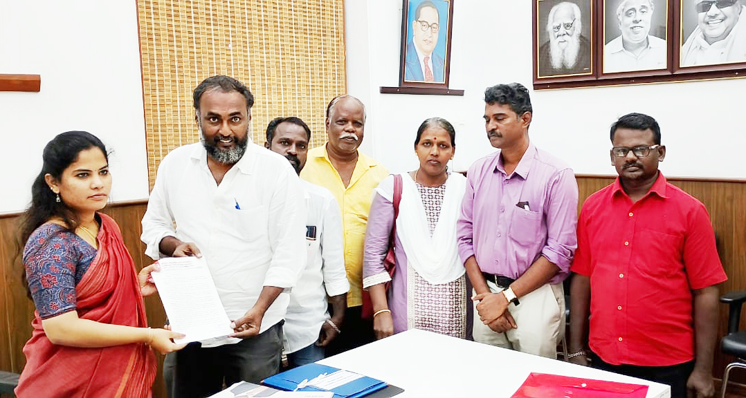 குடியிருப்புகளை அகற்றமாட்டோம்! சிபிஎம் தலைவர்களிடம் மேயர் பிரியா உறுதி