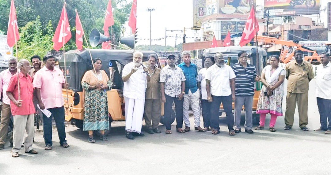 நல்ல குடிநீர் கேட்டு புதுச்சேரியில் பிரச்சாரம்
