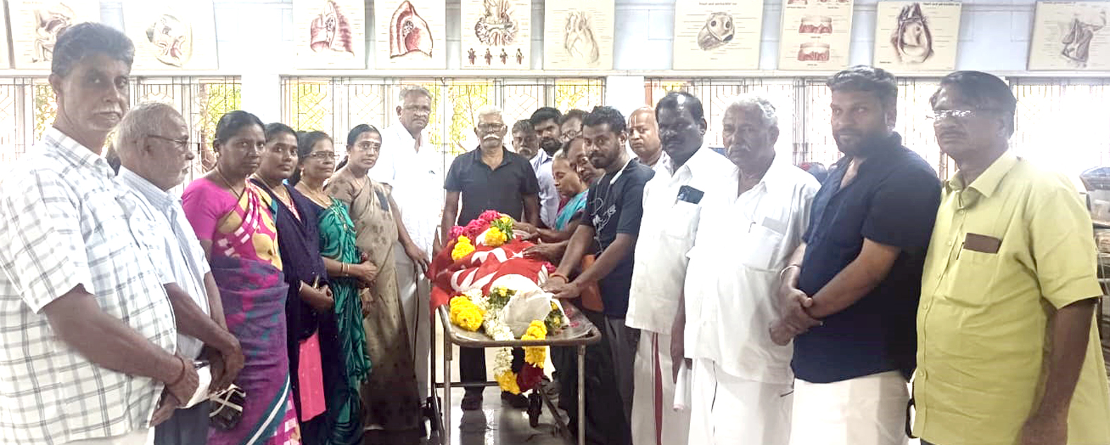 சிபிஎம் தேனி மாவட்ட மூத்த தலைவர் தோழர் வி.என். ராமராஜ் காலமானார்!