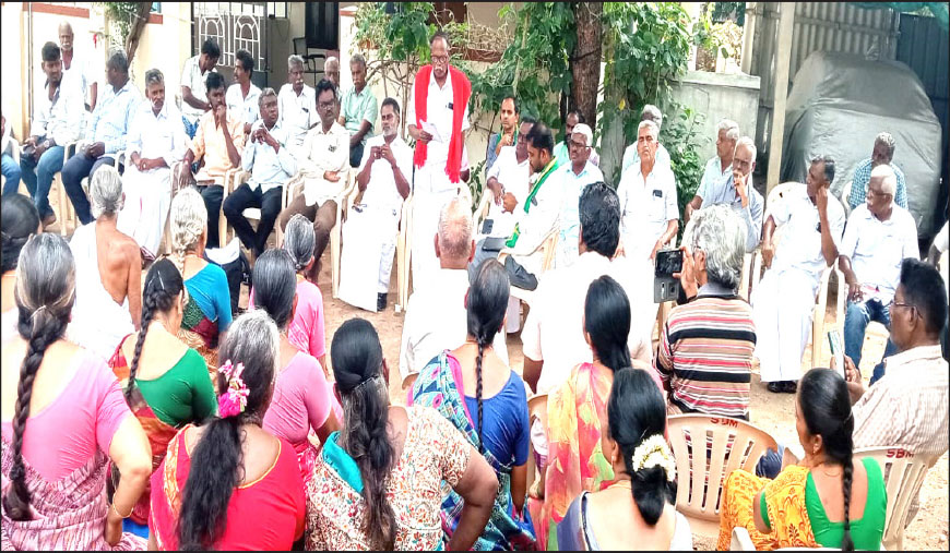 வெண்ணமலை மக்களுக்கு ஆதரவாக டிச.4-இல் விவசாயிகள், அடிமனை பயனாளிகள் சங்கம் ஆர்ப்பாட்டம்