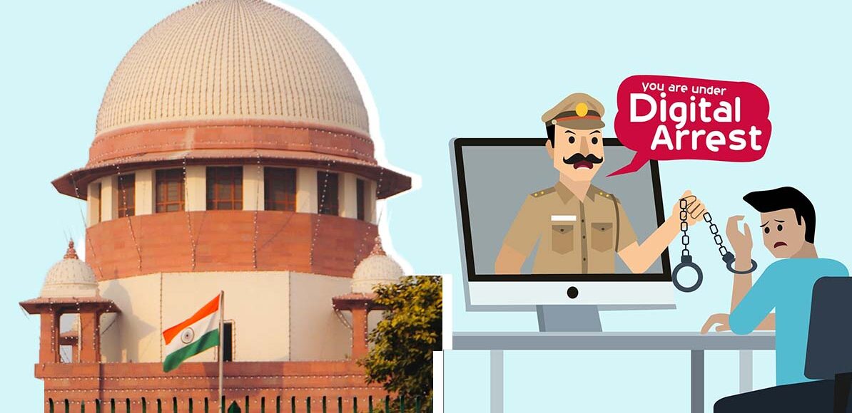 டிஜிட்டல் அரெஸ்ட் வழக்குகளை சிபிஐக்கு மாற்றி உச்சநீதிமன்றம் உத்தரவு!