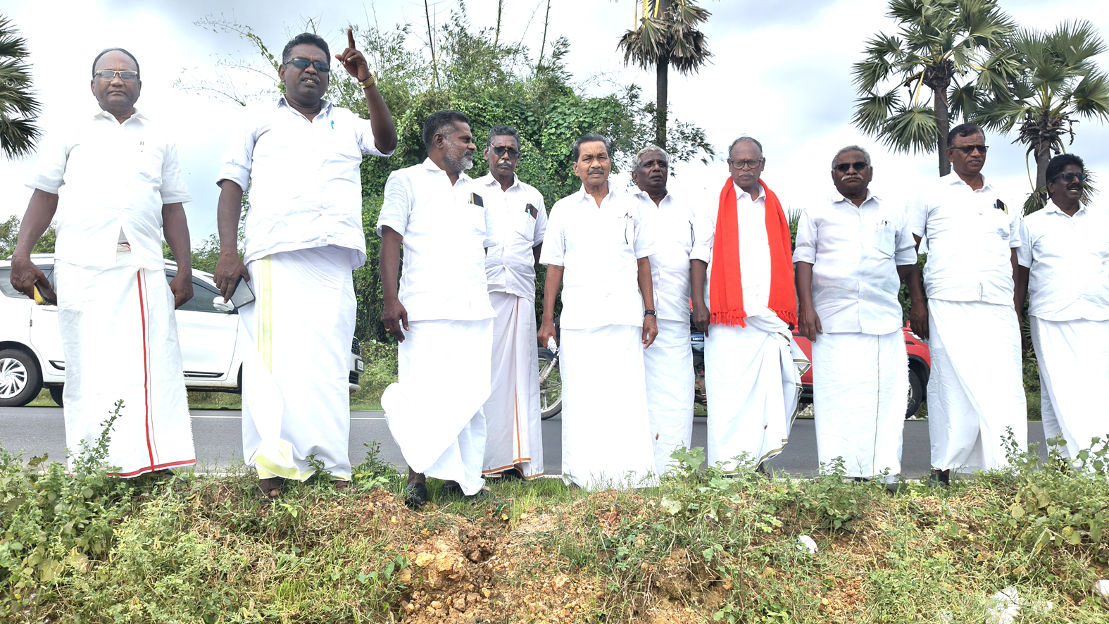 கடும் மழையின் பாதிப்புகளை கண்டறிய, நாகப்பட்டினம் மாவட்டம்