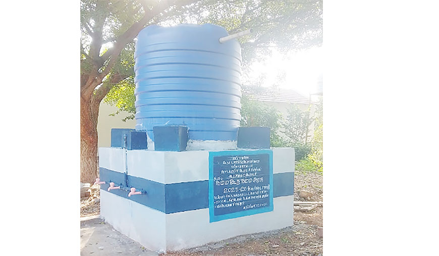 குடிநீர் வசதி கேட்ட விதொச கோரிக்கை வெற்றி!
