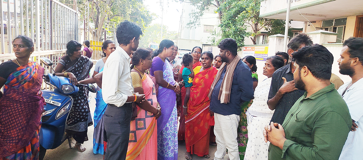 காதல் திருமணம் செய்த பெண் ஆணவப்படுகொலை?