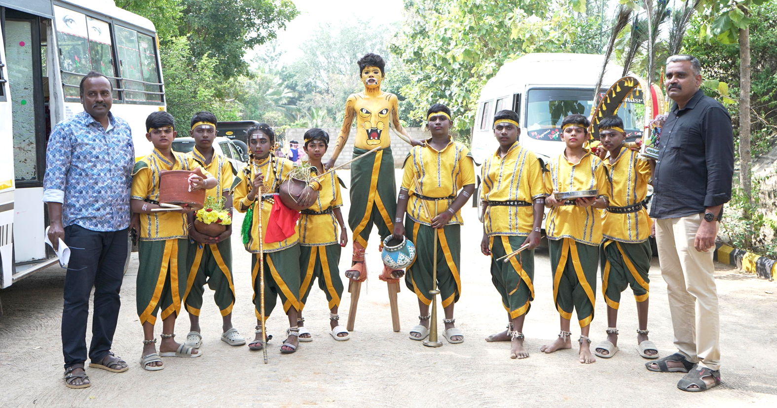 கலைத் திருவிழாவில் ராமகிருஷ்ணா நடுநிலைப்பள்ளி மாநில அளவில் முதலிடம்