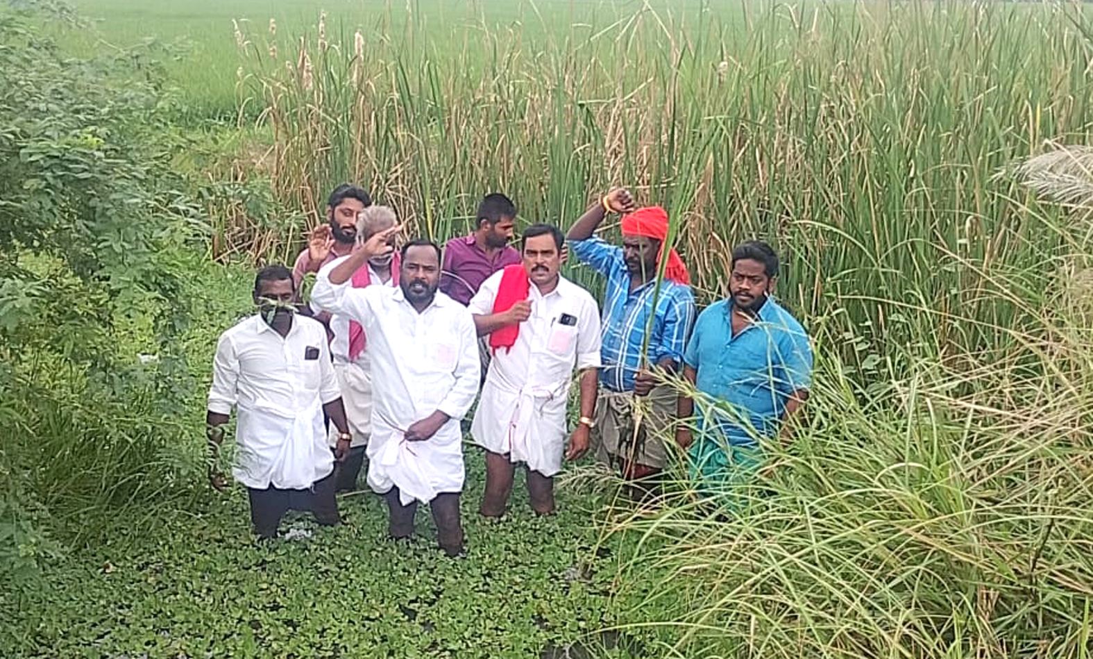 மெலட்டூர் அருகே வாய்க்காலில் ஆகாயத் தாமரையை அகற்ற கோரிக்கை