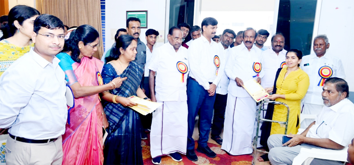 மாற்றுத்திறனாளிகளுக்கு பணி நியமன ஆணை!