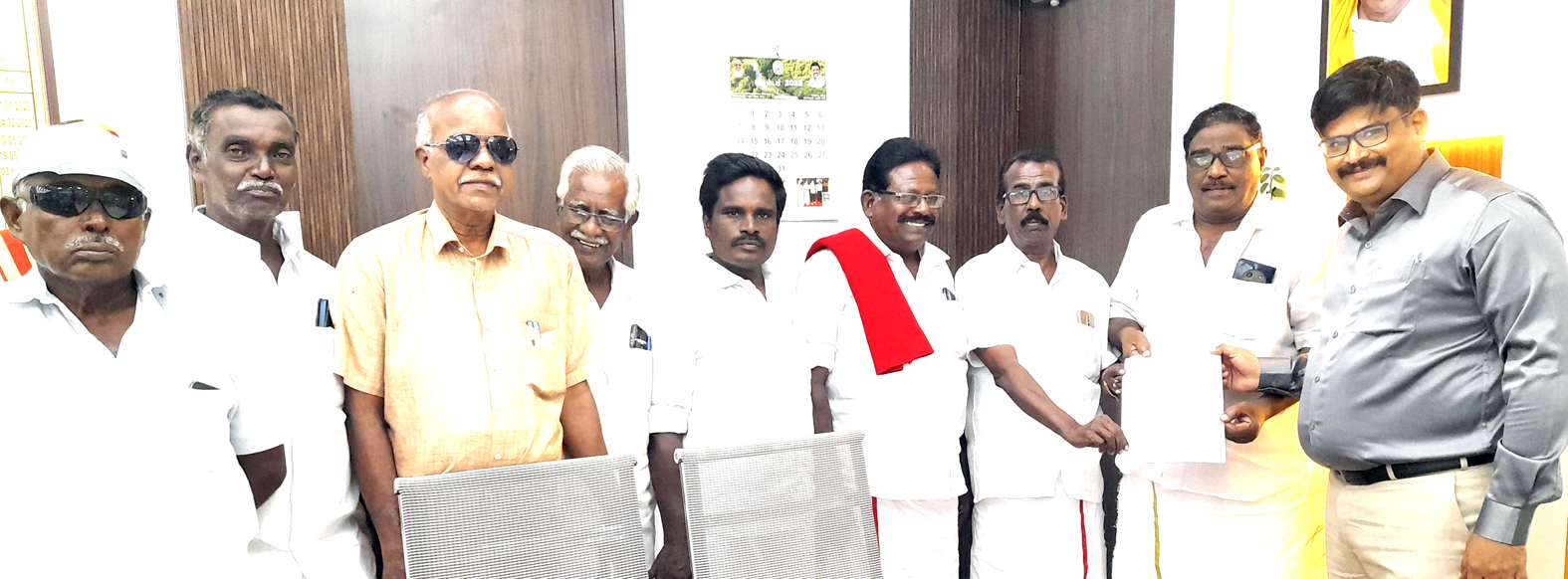 பயிர் பாதிப்பு கணக்கீடு செய்ய செயலி முறை சாத்தியமில்லை