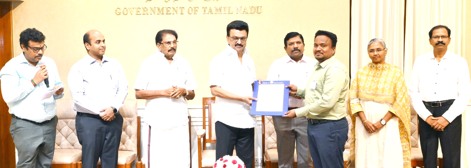 நில அளவைத் துறையில் பணி: 476 பேருக்கு நியமன ஆணை!