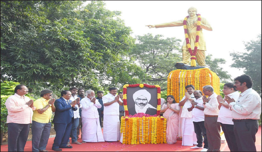 பாரதியின் பெருமையை எட்டுத்திக்கும் கொண்டு சேர்ப்போம் : முதல்வர்!