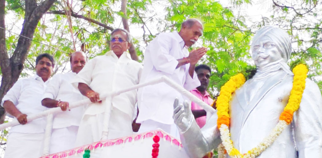 பாரதியாரின் 144வது பிறந்தநாள் விழா புதுச்சேரியில் கொண்டாட்டம்
