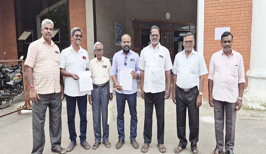 சகஜானந்தா மணிமண்டபம் பயிற்சி மையத்தை திறக்கக் கோரி ஆட்சியரிடம் மனு
