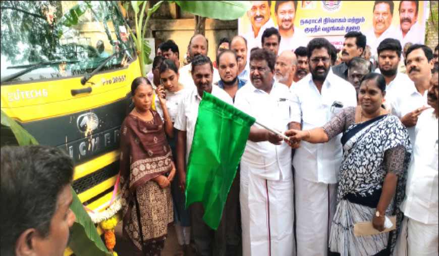 அரியலூரில் ரூ.11.19 கோடியில் புதிய பணிகள்: அமைச்சர் சா.சி.சிவசங்கர் தொடங்கி வைத்தார்