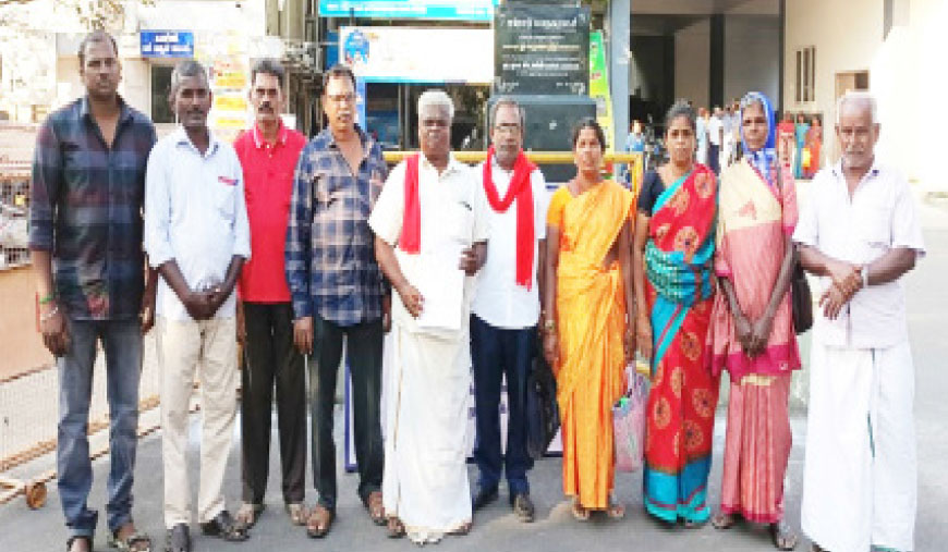 விலை கொடுத்து வாங்கிய நிலத்திற்கு பட்டா வழங்க மறுப்பு