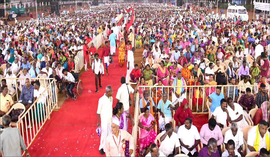 மாற்றுத்திறனாளிகள் மற்றும் பாதுகாப்போர் உரிமைகளுக்கான சங்க மாநில 5ஆவது மாநாடு திருச்சியில் எழுச்சியுடன் துவங்கியது!