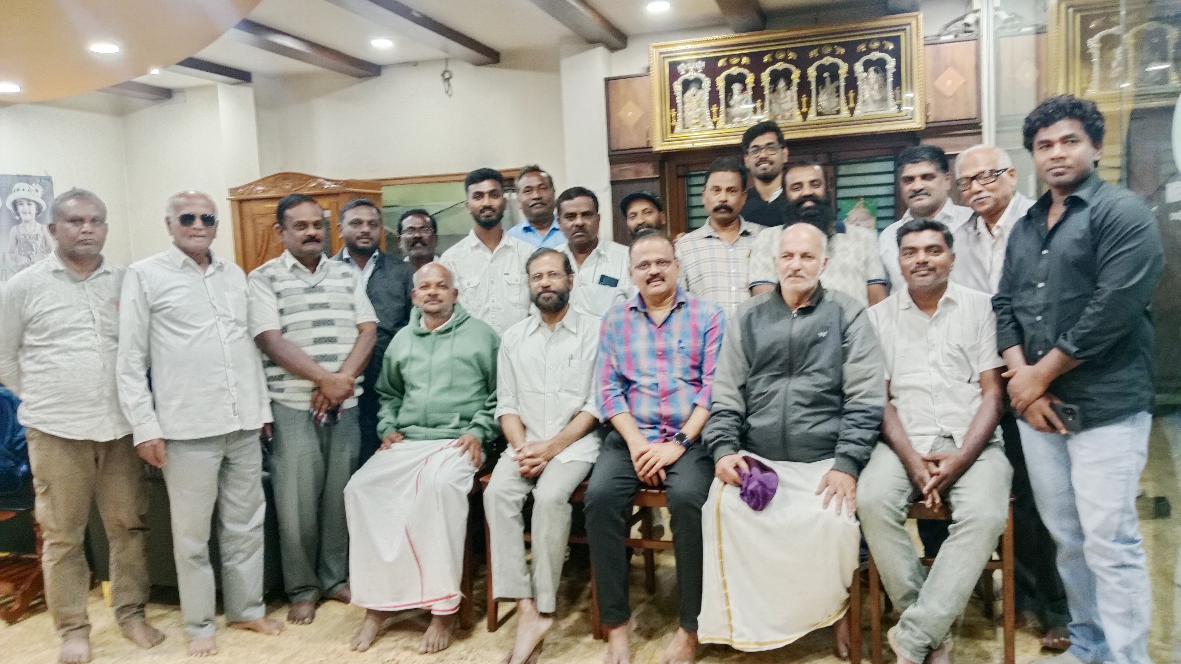 கைரளி சமாஜ தலைவராக தேர்வு செய்யப்பட்டுள்ள கணேசனுக்கு சிபிஎம் வாழ்த்து!