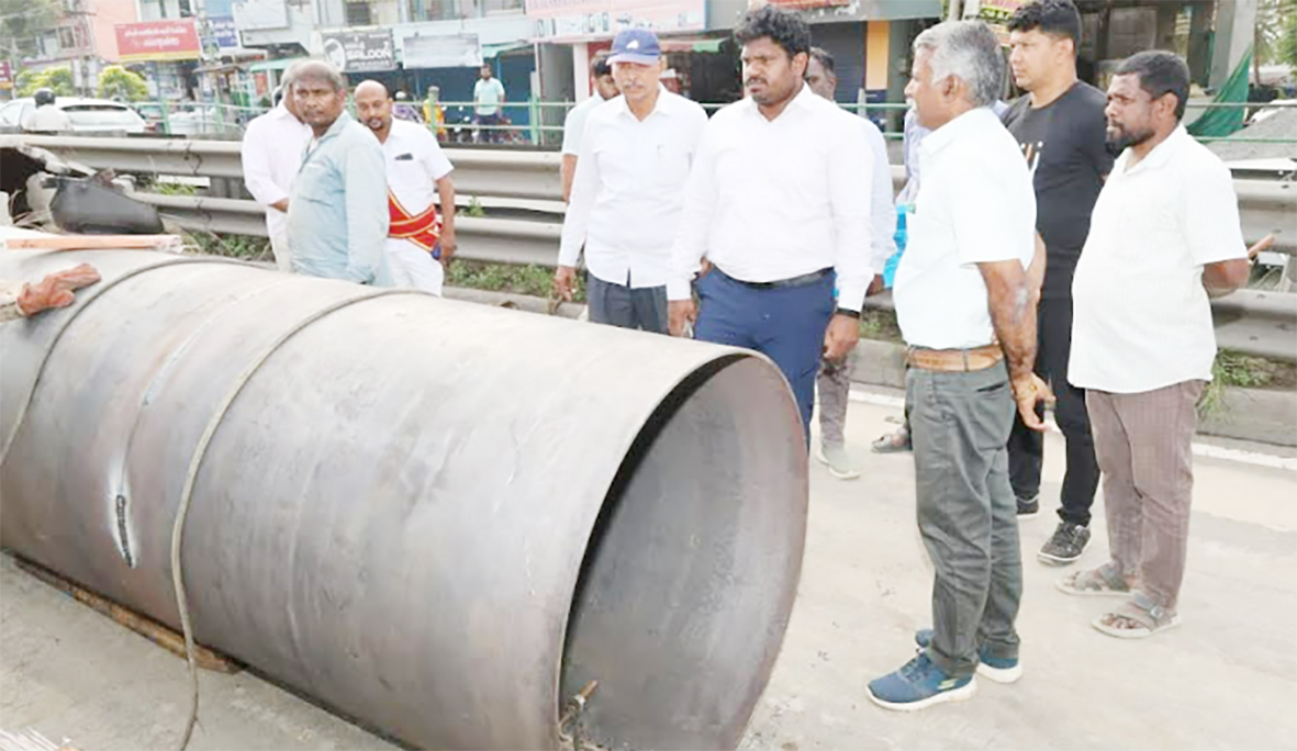 கோவை – சத்தி சாலை, சரவணம்பட்டி பகுதியில் குடிநீர்