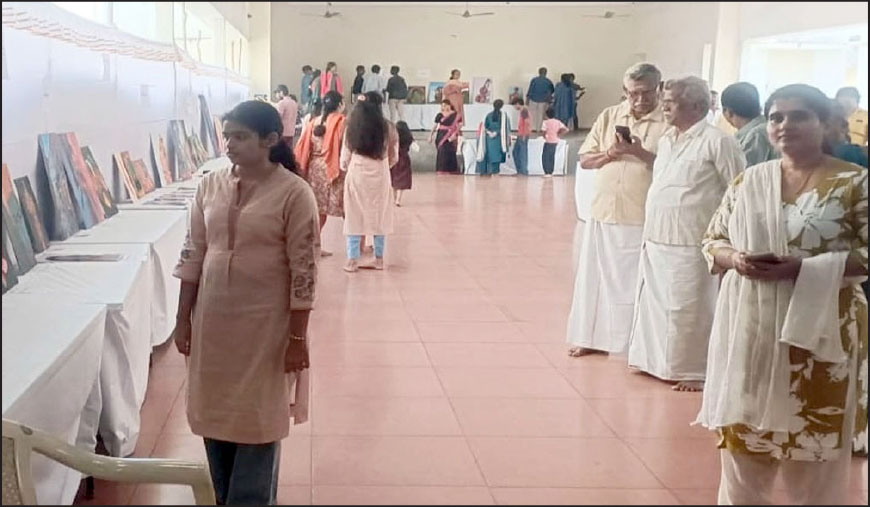 இராஜபாளையத்தில் தூரிகை ஓவியக் கண்காட்சி