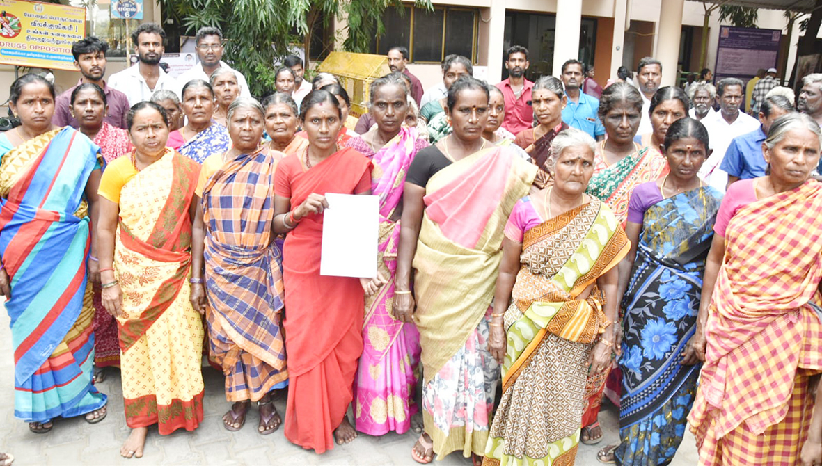 மயானத்தை மீட்டுத்தர வலியுறுத்தல்