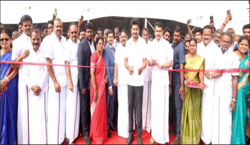 கோவையில் சர்வதேச ஹாக்கி மைதானம்! துணை முதல்வர் உதயநிதி ஸ்டாலின் திறந்து வைத்தார்