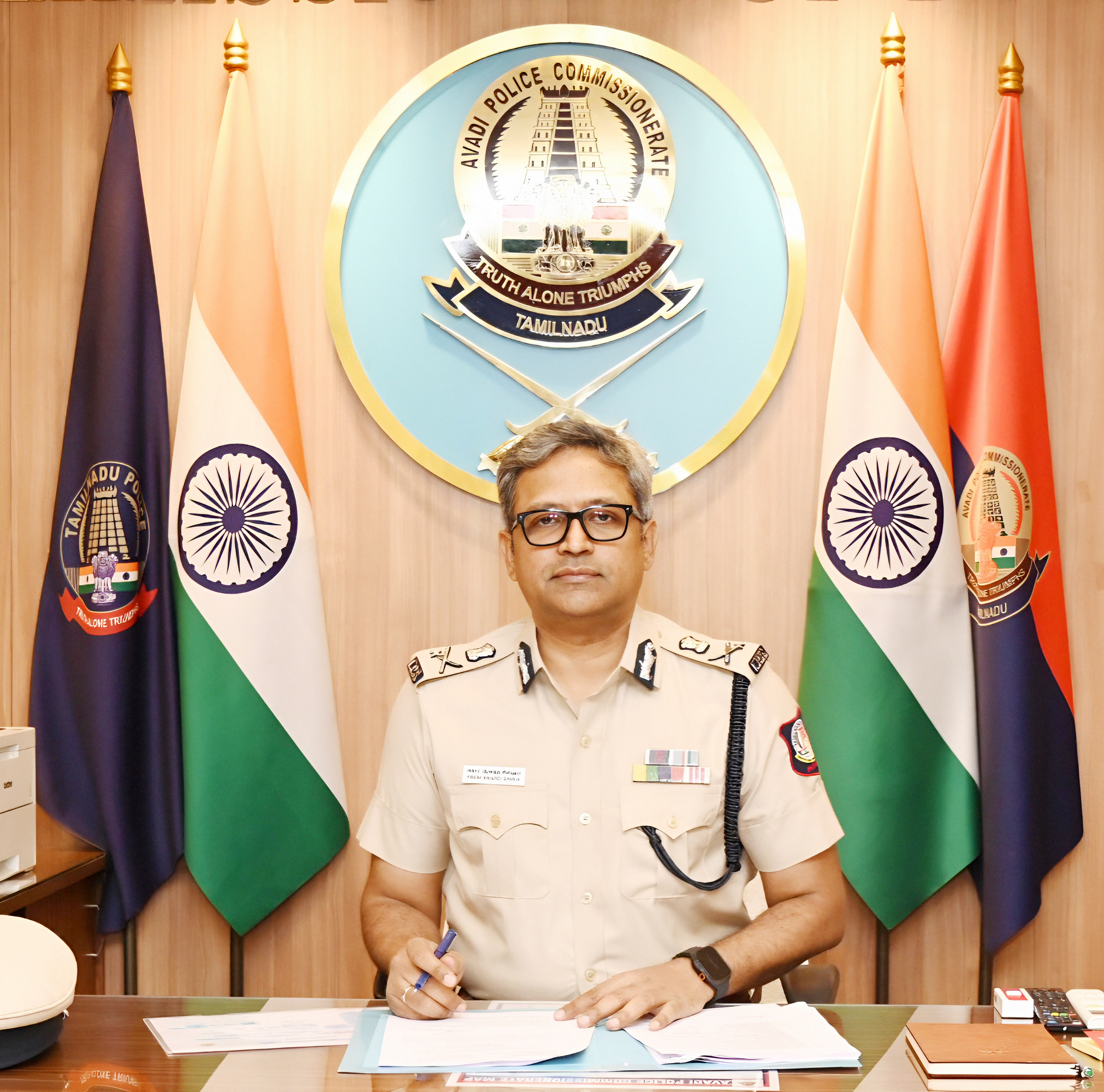 ஆவடி காவல் ஆணையராக பிரேம் ஆனந்த் சின்ஹா பொறுப்பேற்பு