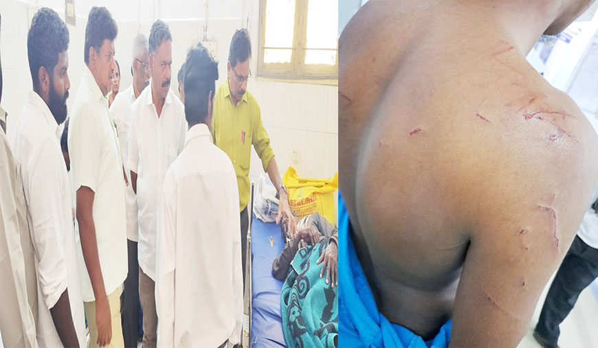 தேன்கனிக்கோட்டை அருகே தலித் இளைஞர் மற்றும் முதியவர் மீது சாதிய வன்கொடுமைத் தாக்குதல்! மார்க்சிஸ்ட் கம்யூனிஸ்ட் கட்சி போராட்டம்