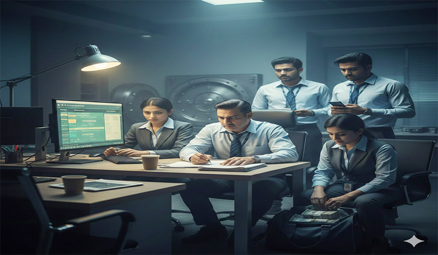 வங்கிகளில் சட்டவிரோதப் பணப் பரிமாற்றம்: ஒரே ஆண்டில் மட்டும் 49 ஊழியர்கள் கைது