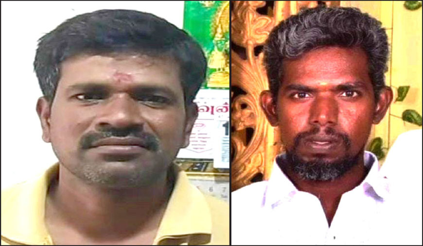 சின்னமனூர் அருகே வேன் மோதிய விபத்தில் பாதயாத்திரை சென்ற ஐயப்ப பக்தர் இருவர் பலி