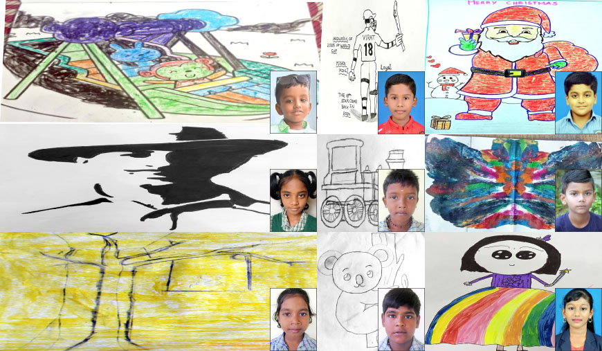 தளிர்களின் கைவண்ணம்