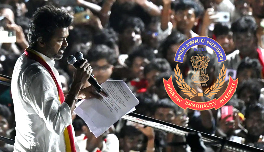 கரூர் சம்பவம் தொடர்பாக விஜய்க்கு சிபிஐ சம்மன்!
