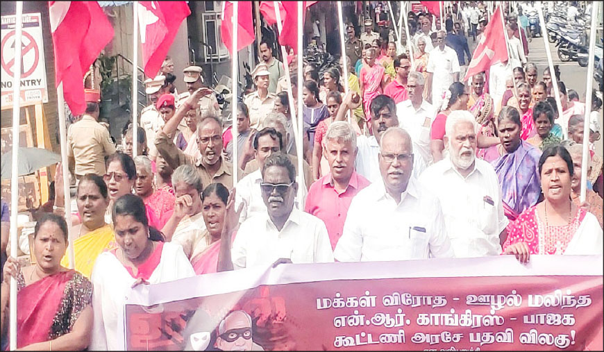 ஊழலைப் பற்றிப் பேச அமித் ஷாவிற்கு தகுதியில்லை: கே.பாலகிருஷ்ணன் சாடல்!