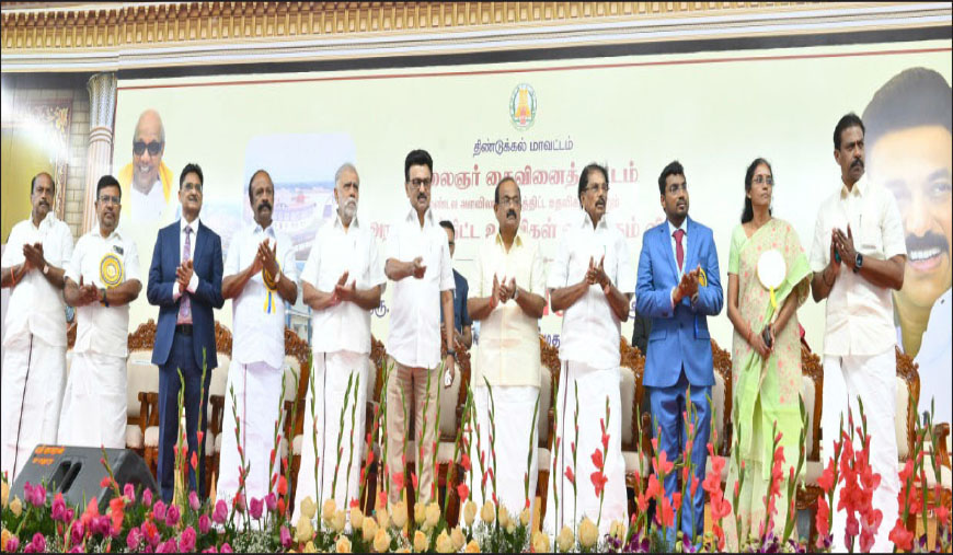 அமித் ஷாவா? அவதூறு ஷாவா? திண்டுக்கல் விழாவில் முதலமைச்சர் மு.க. ஸ்டாலின் சரமாரி கேள்வி!