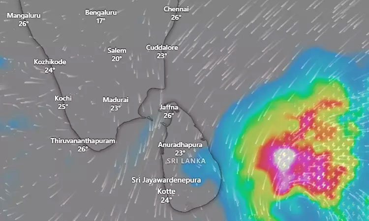 ஆழ்ந்த காற்றழுத்த தாழ்வு மண்டலமாக வலுப்பெற்றது!