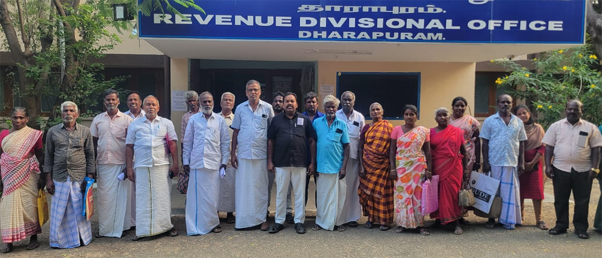 5 ஆயிரம் பயனாளிகளுக்கு நிலம் வழங்கப்படாததால் ஜன.29இல் தாராபுரம் கோட்டத்தில் போராட்ட அறிவிப்பு