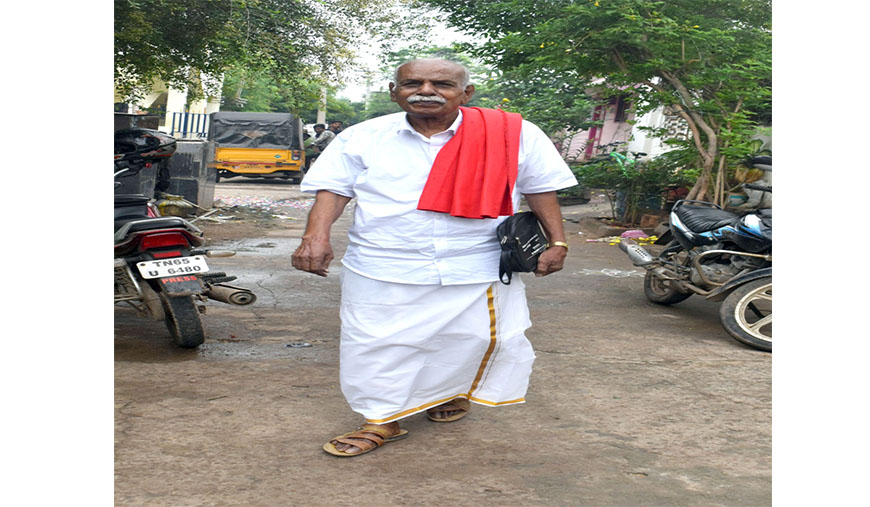 நூற்றாண்டில் நுழைந்த செம்படையின் மூத்த தோழர் வி.கே.பழனி