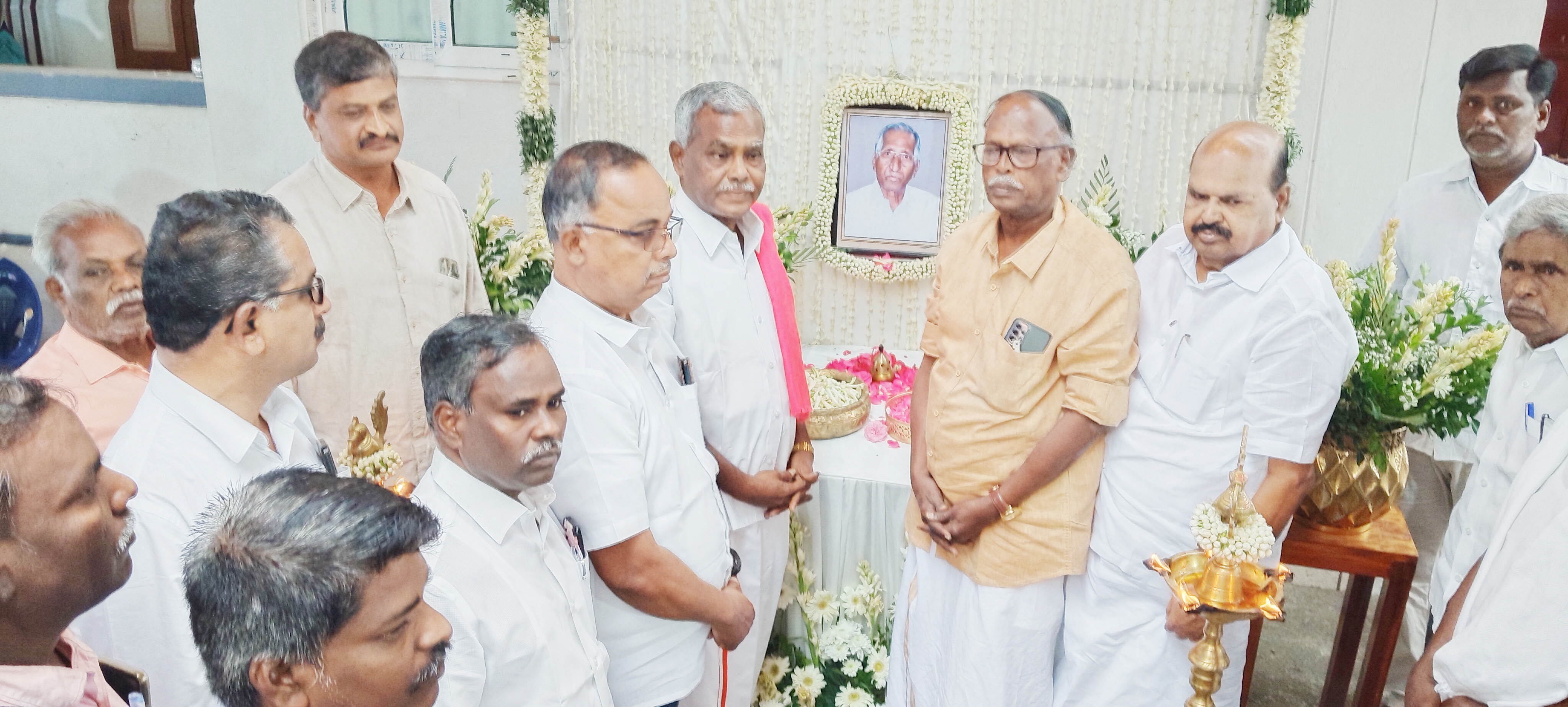 ரகுராமன் தந்தை உருவப்படம் திறப்பு சிபிஎம் மாநில செயலாளர் பெ.சண்முகம் பங்கேற்பு