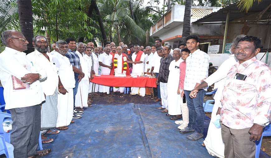 தோழர் வி.கே.பழனி நூற்றாண்டு பிறந்தநாள் மதுரையில் தோழர்கள் - அரசியல் கட்சியினர் வாழ்த்து