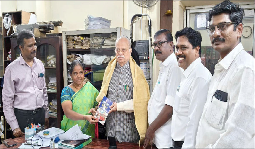 சாதி ஆணவப் படுகொலைத் தடுப்புச் சட்டத்திற்கான பரிந்துரைகள் கே.என். பாஷா ஆணையத்திடம் அளிப்பு