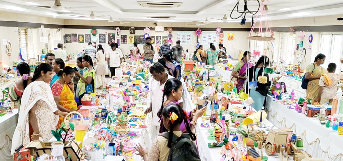“கழிவில் இருந்து கலை” கண்காட்சி