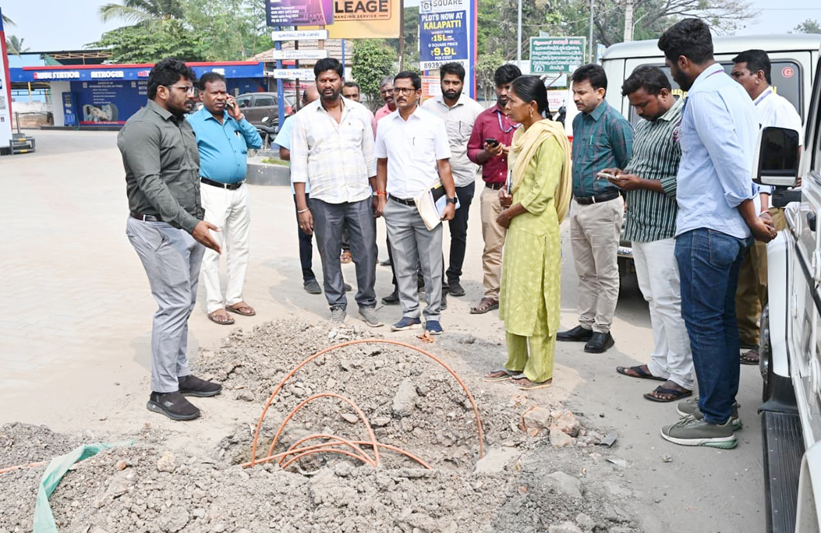 சூயஸ் நிறுவனத்தின் அலட்சியம் ரூ.5லட்சம் அபராதம் விதித்த மாநகராட்சி