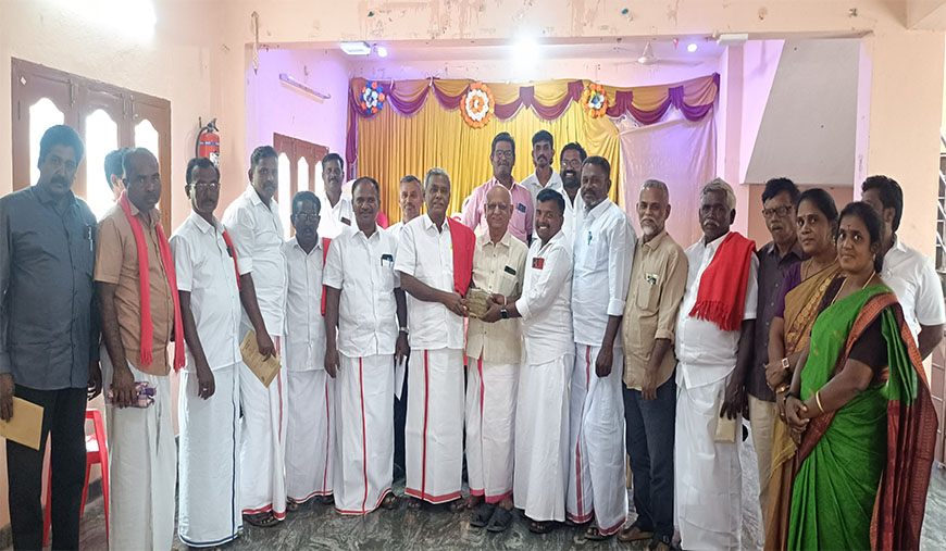 புதுக்கோட்டையில் ரூ.15 லட்சம் நிதியளிப்பு