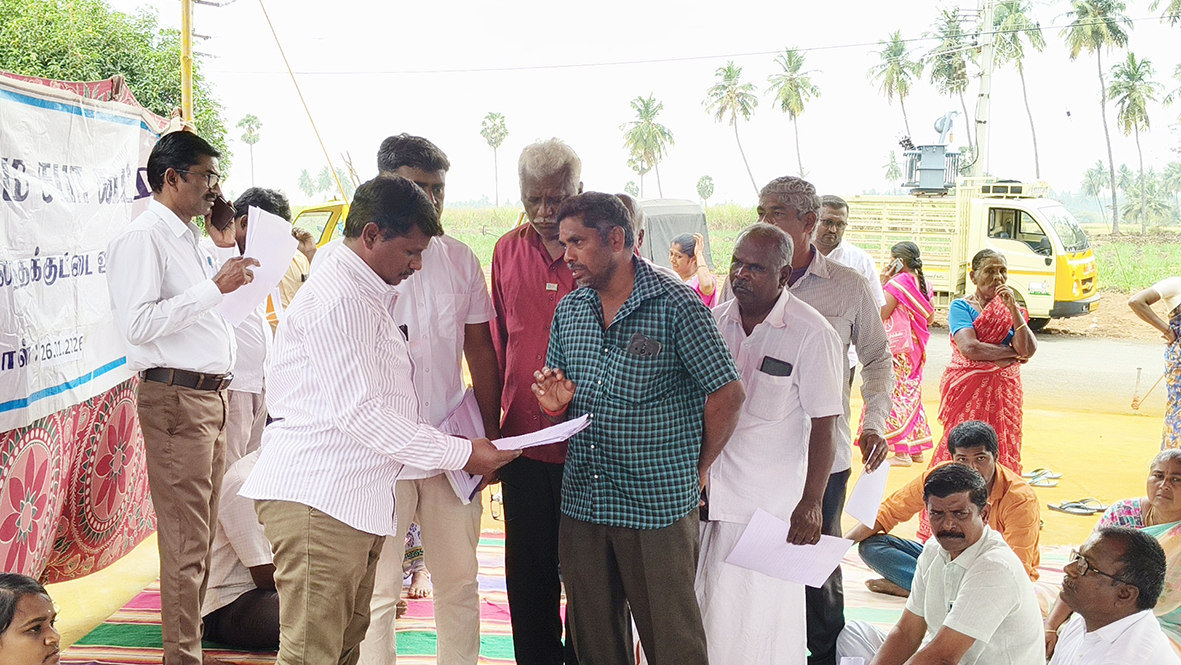100 நாள் வேலை உறுதிச் சட்டத்தை தொடர்ந்து செயல்படுத்த விதொச மனு