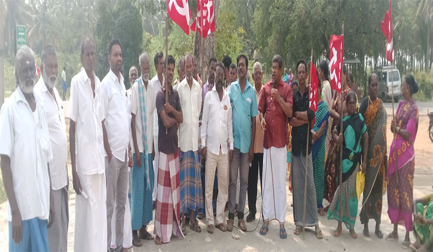 ஆத்தூரில் விதொச ஆர்ப்பாட்டம்