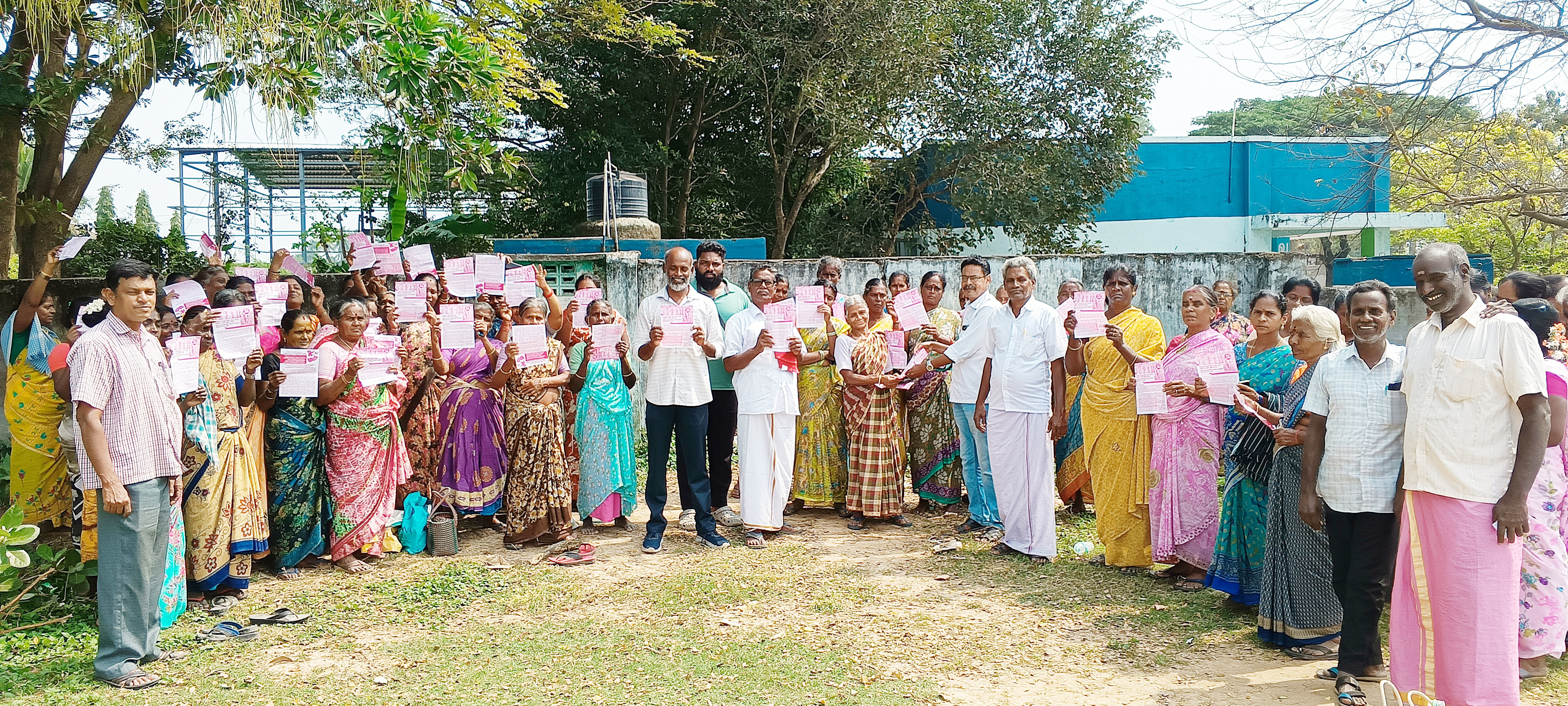 மகாத்மா காந்தி தேசிய ஊரக வேலை உறுதி சட்டத்தைப் பாதுகாக்க வலியுறுத்தி